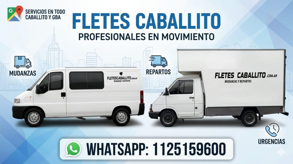 mudanzas caballito